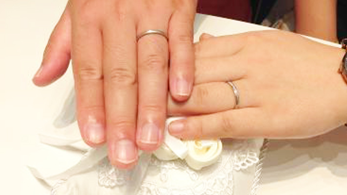 お客様の声 結婚指輪 婚約指輪の４ Bridal