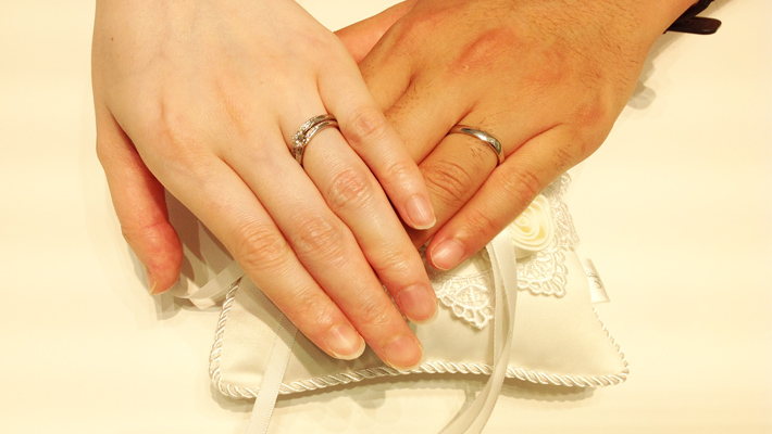 お客様の声 結婚指輪 婚約指輪の４ Bridal