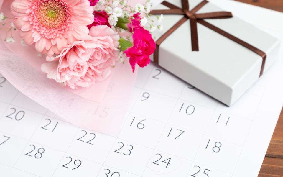 結婚記念日や出産など大切な日のお祝いに 記念日の過ごし方やプレゼントをご紹介